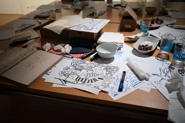 WORKSHOP-THEKRA JAZIRI-GRAFFITI-STREET ART-HISTORISCHES MUSEUM FRANKFURT -104043