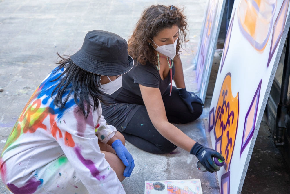 korr-9886Thekra Jaziri – Graffiti Workshop – Crespo Foundation